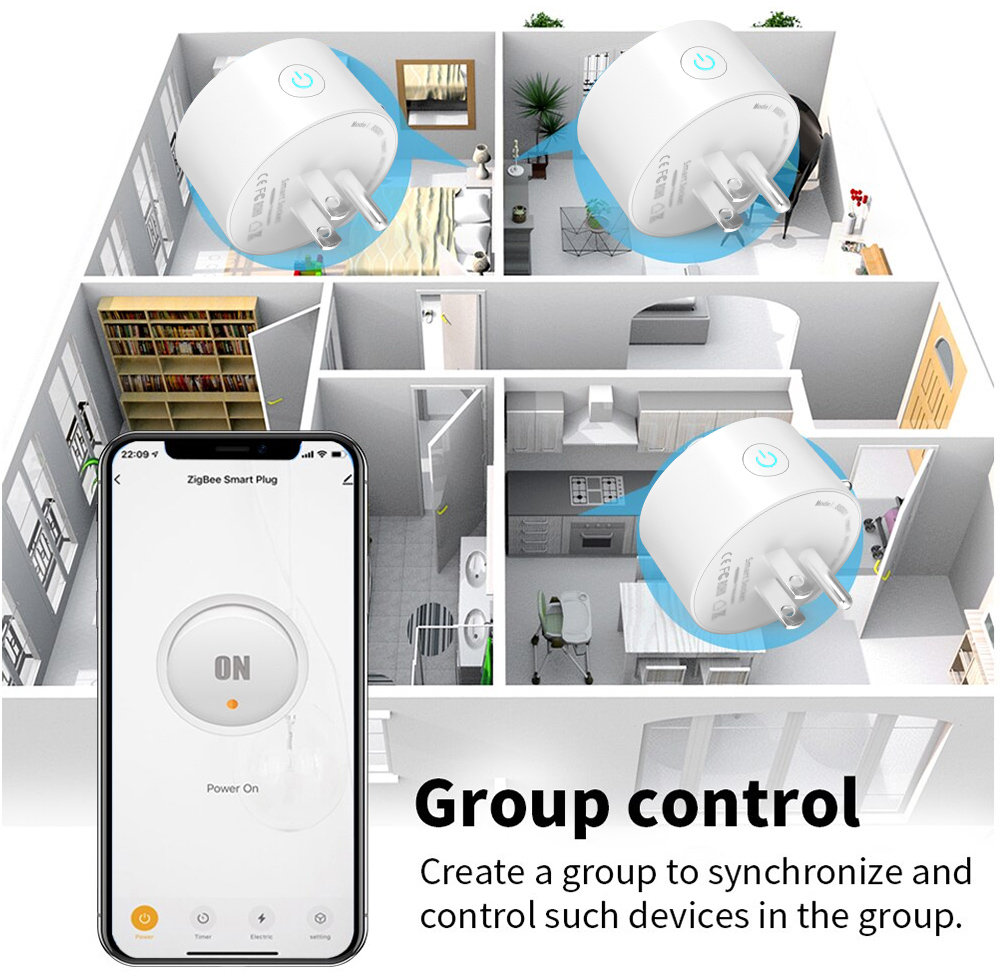 Tuya WiFi Or Zigbee Smart Sock – Smart Home Energy Monitor recenzja i cena