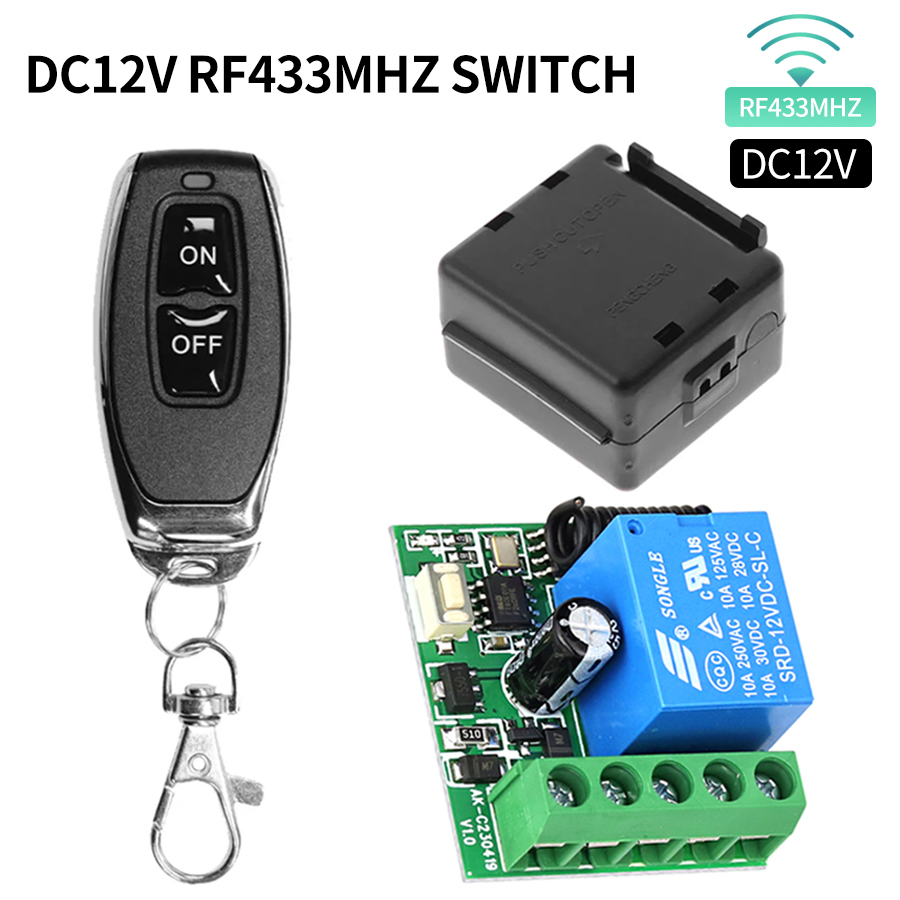 433MHz DIY Wireless Switch DC1 – Smart Home Villa recenzja i cena