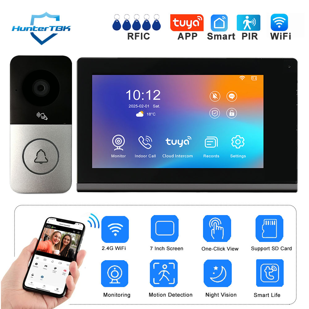 WiFi Video Intercom 1080P Smar – Smart Home Video Doorbell App recenzja i cena