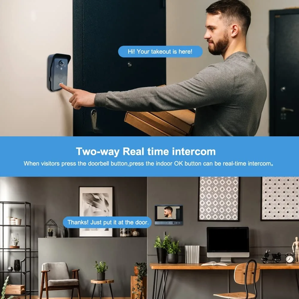 ANJIELO Tuya Smart 1080P Video – Smart Home Video Doorbell Installation recenzja i cena