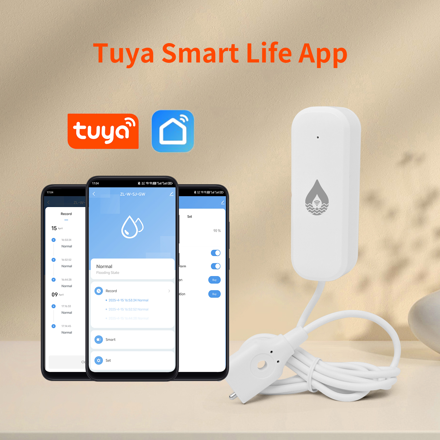 YFK Tuya WiFi Water Leakage Se – Smart Home Villa recenzja i cena