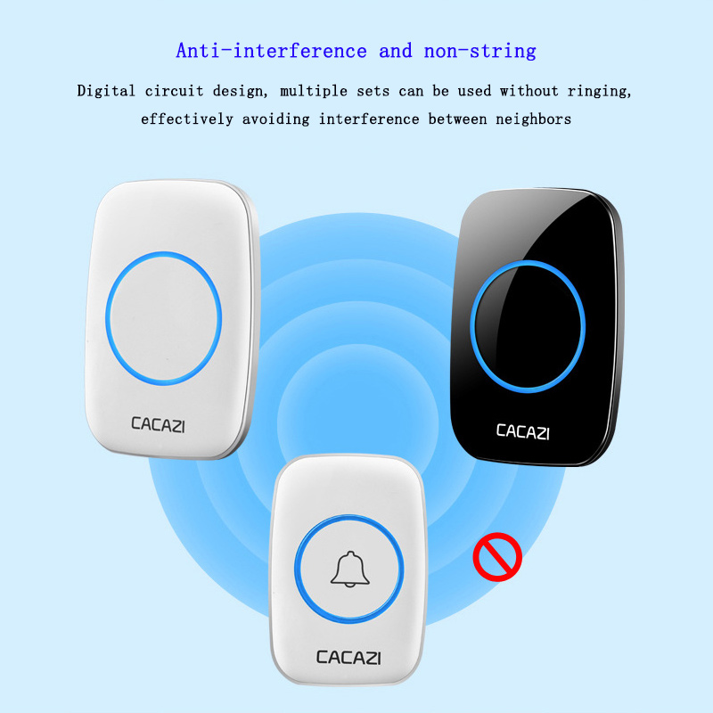 A06 DC Digital Music Doorbell  – Smart Elderly Home recenzja i cena