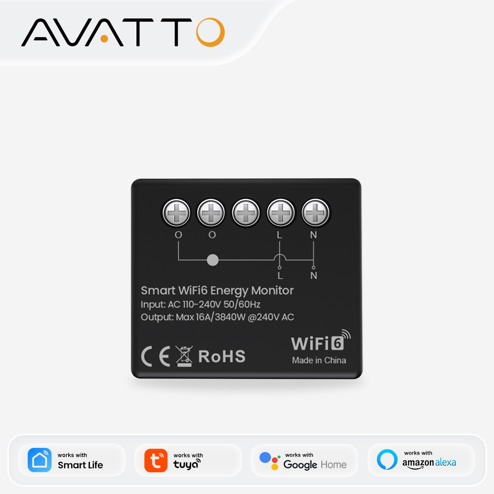 AVATTO WiFi 6 Mini Smart Energ – Smart Home Energy Monitor recenzja i cena