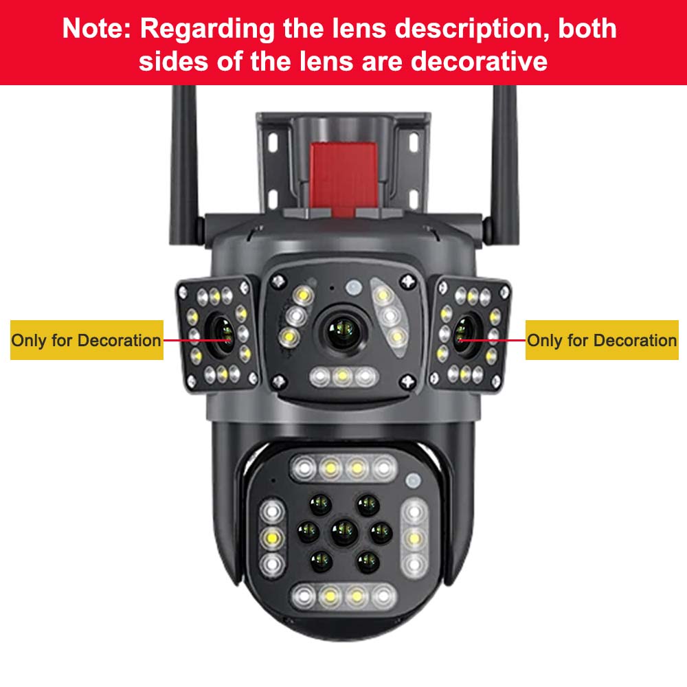 6K 12MP WiFi Camera Outdoor CC – Smart Home Ir recenzja i cena