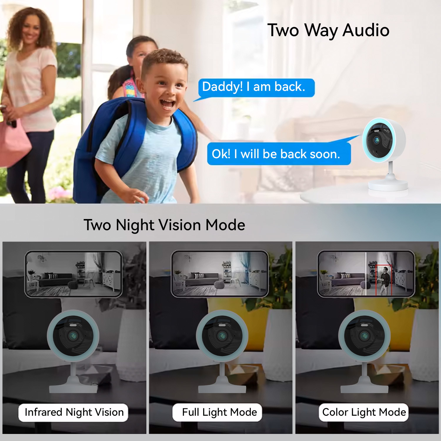 PEGATISAN Tuya Smart 2MP HD In – Smart Elderly Home recenzja i cena