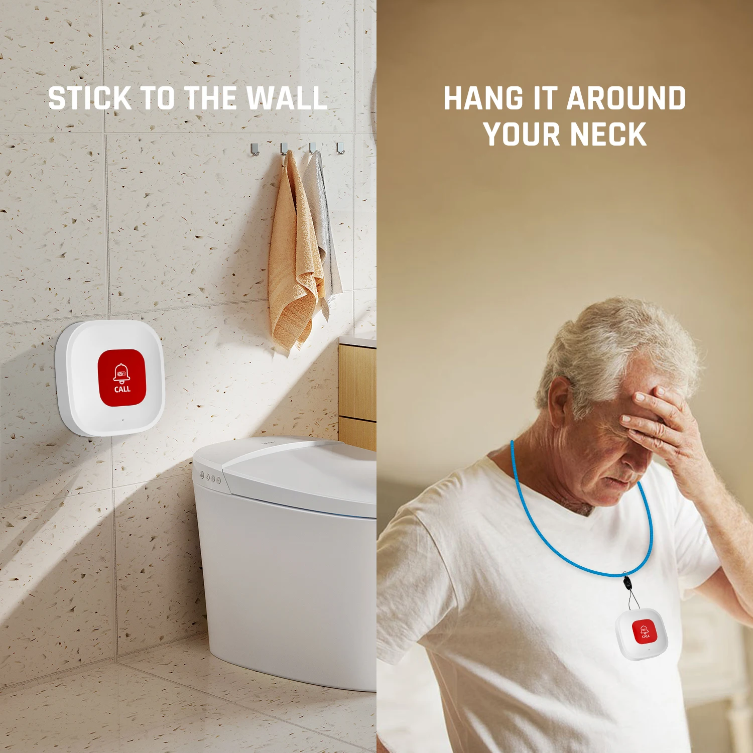 Works Tuya WiFi SOS Alarm Butt – Smart Elderly Home recenzja i cena