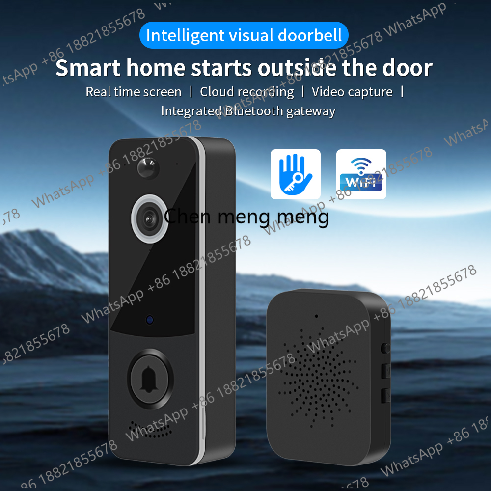 1080P WIFI Video Doorbell TTLO – Smart Home Video Doorbell App recenzja i cena