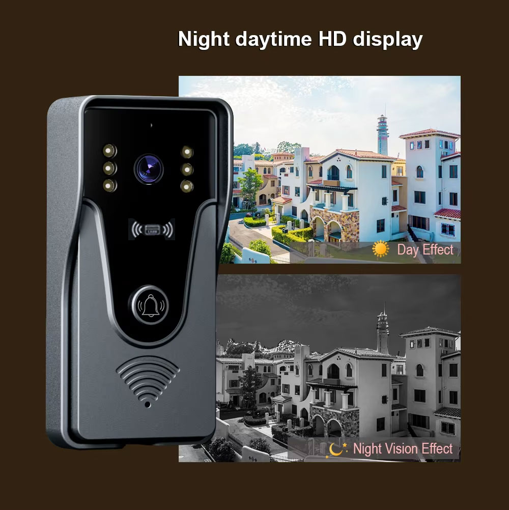 Tuya 1080P 7 Inch Color Touch  – Smart Home Video Doorbell App recenzja i cena
