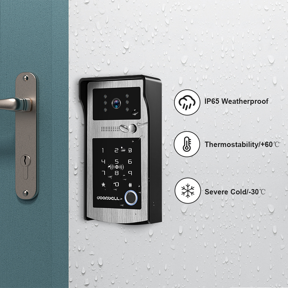 Wifi Tuya 7 Inch Touch Screen  – Smart Home Video Doorbell App recenzja i cena
