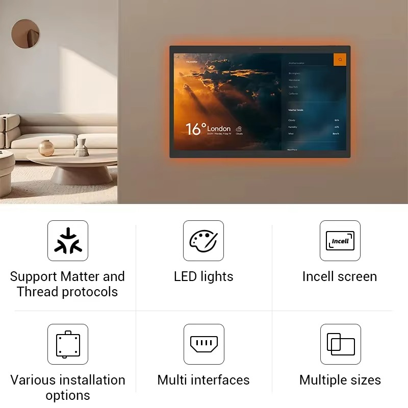 10.1 15.6 Inch Manual Android  – Smart Home Control recenzja i cena